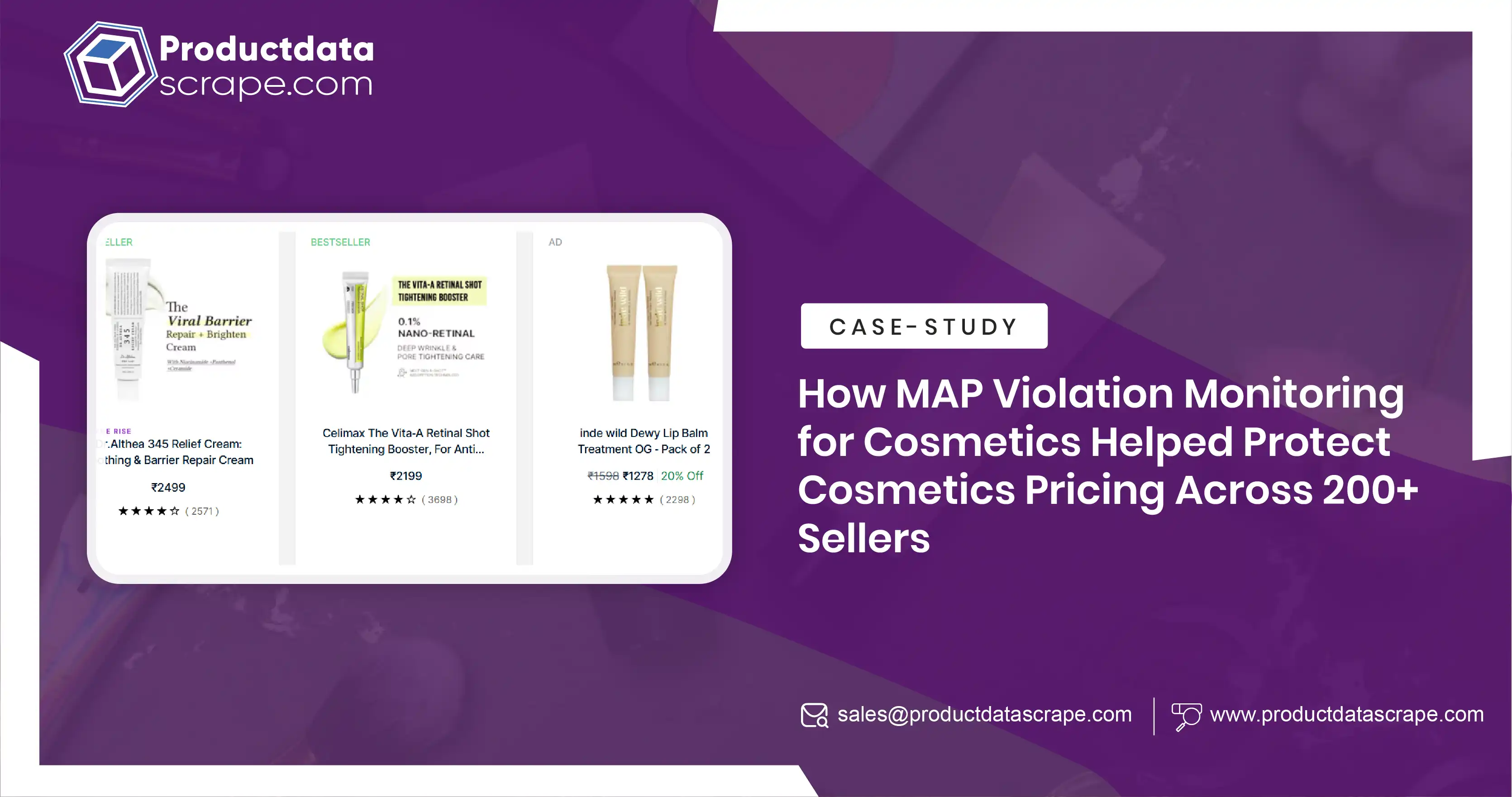 How MAP Violation Monitoring for Cosmetics Helped Protect Cosmetics Pricing Across 200+ Sellers